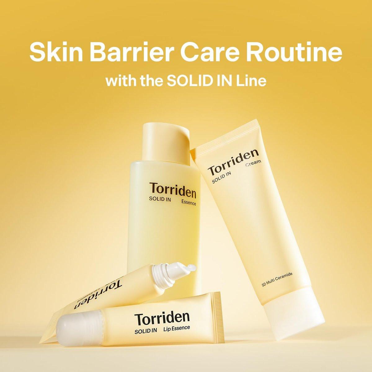 Torriden SOLID IN Ceramide Cream 70ml – Ceramid-Feuchtigkeitscreme für eine gesunde Hautbarriere, beruhigend und pflegend mit 5 Ceramiden, Allantoin und Panthenol