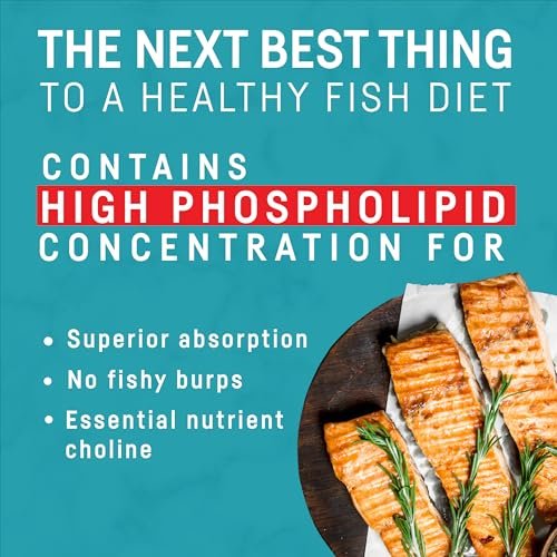 Kori Krill Oil Omega 3 – Hochabsorbierendes Krillöl mit EPA & DHA, 600 mg, 60 Softgels