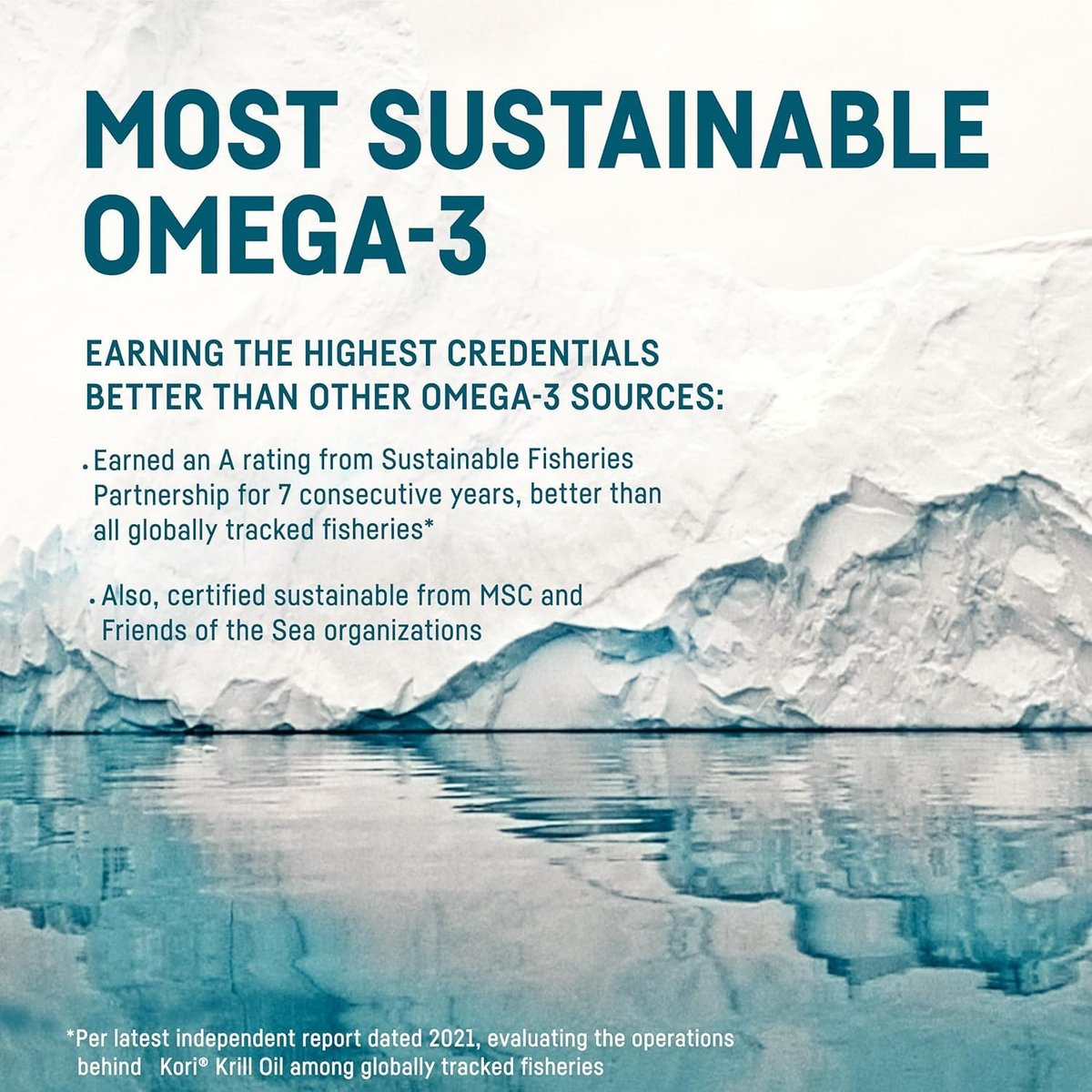 Kori Krill Oil Omega 3 – Hochabsorbierendes Krillöl mit EPA & DHA, 600 mg, 60 Softgels