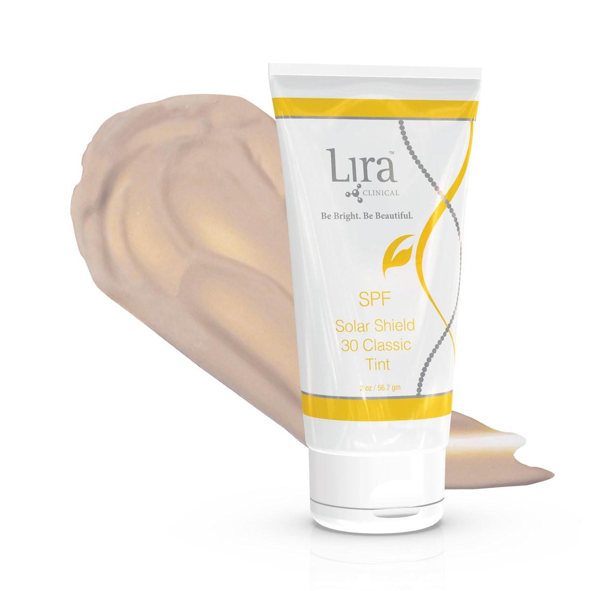 Lira Clinical Solar Shield 30 Classic Tint 2 oz / 60 ml – Sonnenschutz mit getöntem Finish