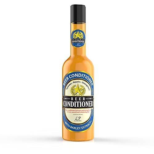 La Premia Bier Shampoo & Conditioner für schadenfreies Haar - Original Hefe mit natürlichen Inhaltsstoffen, Biotin, Vitamin B5, für Männer & Frauen, tierversuchsfrei, 16,90 fl oz (2 x 250 ml)