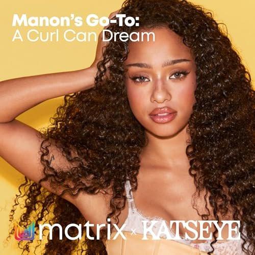 Matrix A Curl Can Dream Leichtes Haar- und Kopfhautöl für lockiges & krauses Haar – Frizz-Kontrolle mit Manuka-Honig-Extrakt, silikonfrei, 4,4 Fl Oz