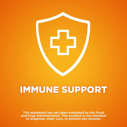 Immununterstützung mit Vitamin D und Antioxidantien – Citrus Kaugummitabletten, 32 Stück