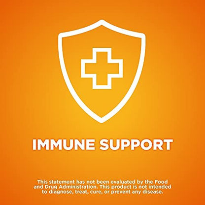 Immununterstützung mit Vitamin D und Antioxidantien – Citrus Kaugummitabletten, 32 Stück