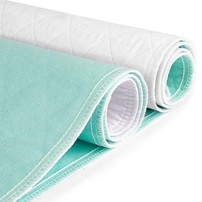 CoolShields Wasserbettauflage – wasserdichte, waschbare Bettunterlage für Kinder, Erwachsene, Senioren und Haustiere – 34'' x 52'' (1er-Pack)