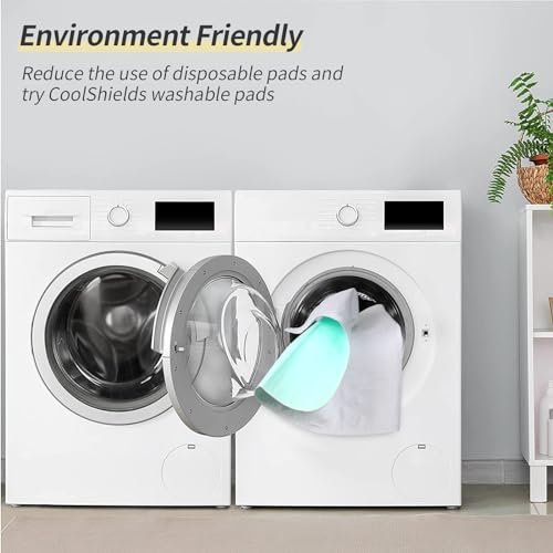 CoolShields Wasserfeste Bettschutzeinlagen Inkontinenz waschbar wiederverwendbar Matratzenschutz für Kinder, Erwachsene, Senioren und Haustiere 34'' x 36'' (1 Packung)