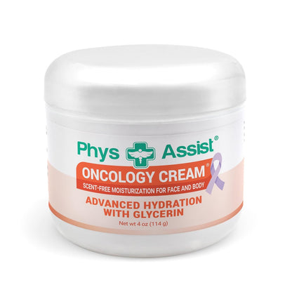PhysAssist Oncology Recovery Cream: 4 oz Unparfümiert, Super Feuchtigkeitsspendend für trockene, juckende, empfindliche Haut
