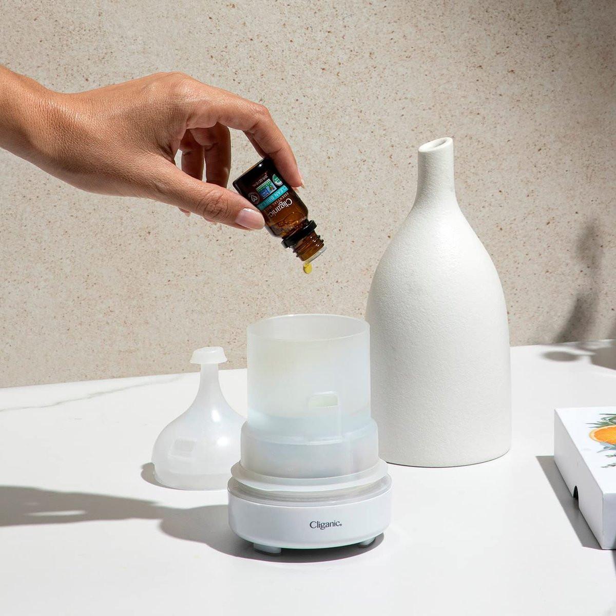 Cliganic Bio Ylang Ylang Ätherisches Öl, 100% Rein Natürlich für Aromatherapie | Non-GMO Verifiziert