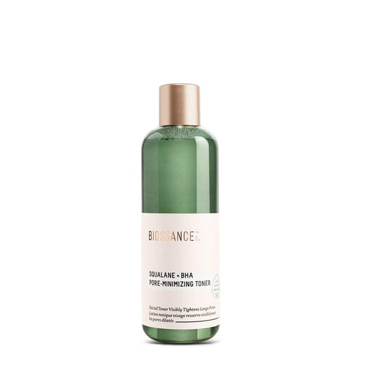 Biossance Squalane + 2% BHA Porenverkleinerndes Gesichtswasser – Feuchtigkeitsspendendes & sanftes Peeling-Toner für glatte Haut – Reduziert Poren & spendet Feuchtigkeit – Natürliches BHA & Squalan für die tägliche Anwendung, 118 ml