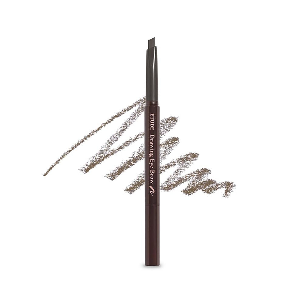 ETUDE Drawing Eye Brow Stift #2 Grau Braun – Lang anhaltender Augenbrauenstift für einen natürlichen Look