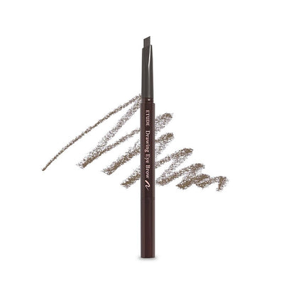 ETUDE Drawing Eye Brow Stift #2 Grau Braun – Lang anhaltender Augenbrauenstift für einen natürlichen Look