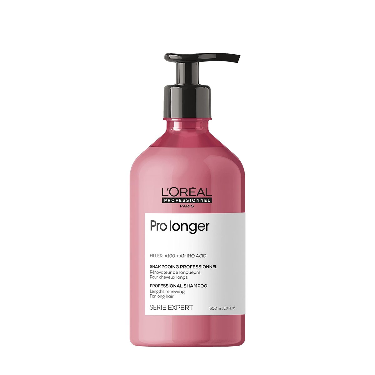 L'Oréal Professionnel Paris Pro Longer Thickening Shampoo – Reduziert Haarbruch und das Erscheinungsbild von Spliss für feines und dünnes Haar, verleiht Volumen und Glanz