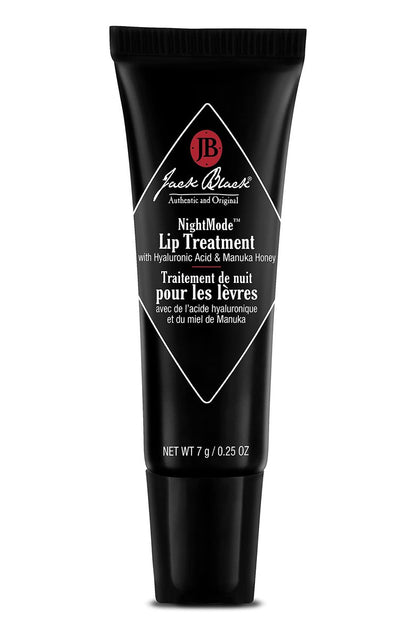 Jack Black NightMode Lip Treatment – Über Nacht Lippenpflege, feuchtigkeitsspendende Lippenmaske mit Hyaluronsäure