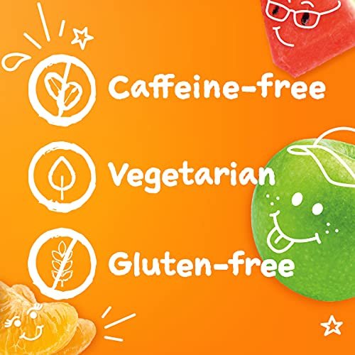 Emergen-C Kidz Tägliche Immununterstützung Gummibärchen mit Vitamin C und B-Vitaminen, Frucht-Fiesta-Geschmack - 44 Stück