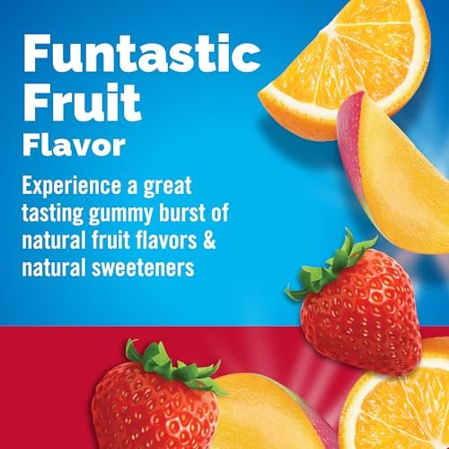 Emergen-C Kidz Immunstärkende Gummibärchen mit Vitamin C, Zink, Mangan, B-Vitaminen & Vitamin D – 44 Stück – Fruchtgeschmack