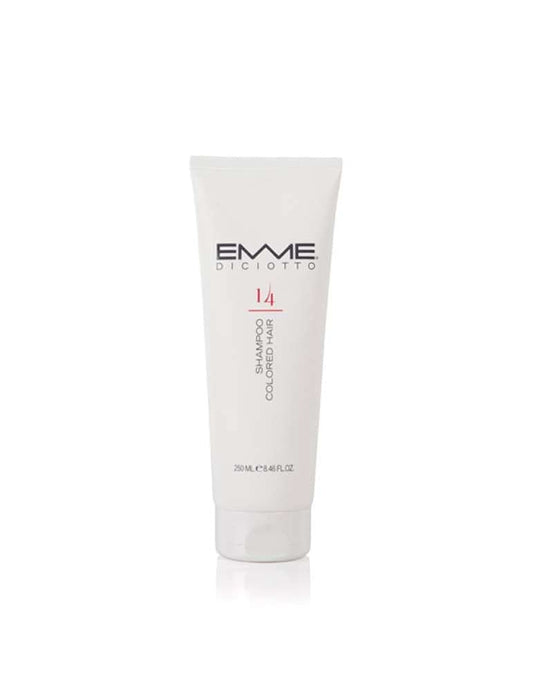EMME DICIOTTO 14 Shampoo für coloriertes Haar 250 ml | Farbschutz & Pflege