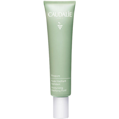 Caudalie Vinopure Oil Control Feuchtigkeitscreme, Mattierender & Hydratisierender Gesichtscreme - 40 ml