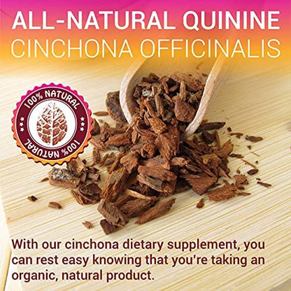 HERBALICIOUS Chinin-Flüssigextrakt 60ml – Natürliche Hilfe bei Restless Legs Syndrom, Wadenkrämpfen & Verdauung – Cinchona Officinalis Rinden Tinktur für Krämpfe, Immunsystem & Wohlbefinden