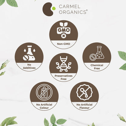 CARMEL ORGANICS Bacopa Monnieri / Brahmi Pulver – 227 g (8 Unzen) – Reines & natürliches Bacopa-Pulver, Non-GMO, ohne Zusatzstoffe