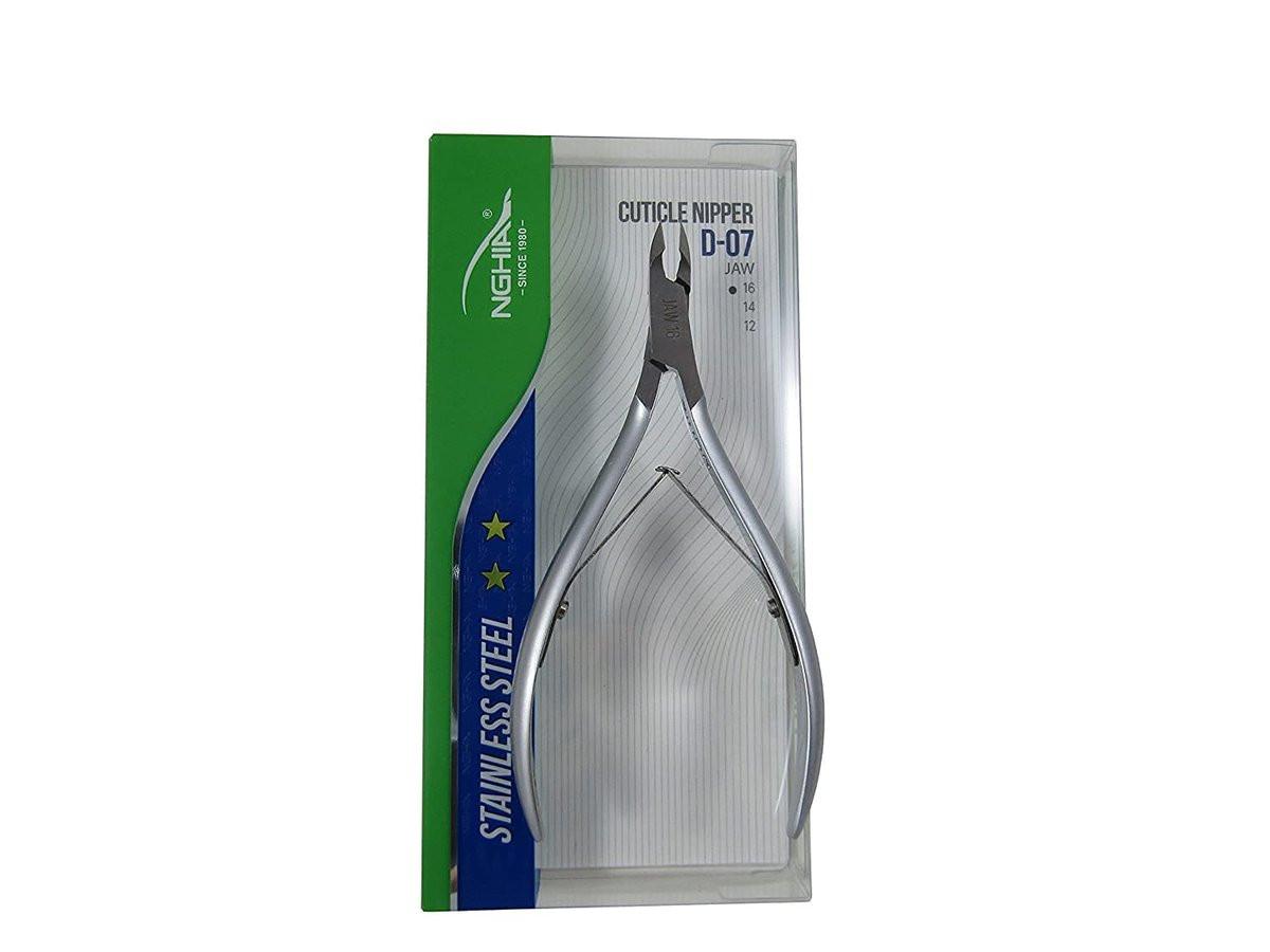5er-Pack Nghia Edelstahl Nagelhautzange C-07 (ehemals D-07) Backe 16