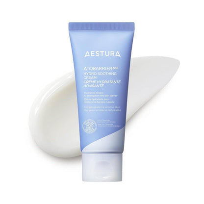 AESTURA ATOBARRIER365 Hydro Soothing Gel Cream – Leichte Feuchtigkeitspflege mit Ceramiden für empfindliche Haut, 60 ml