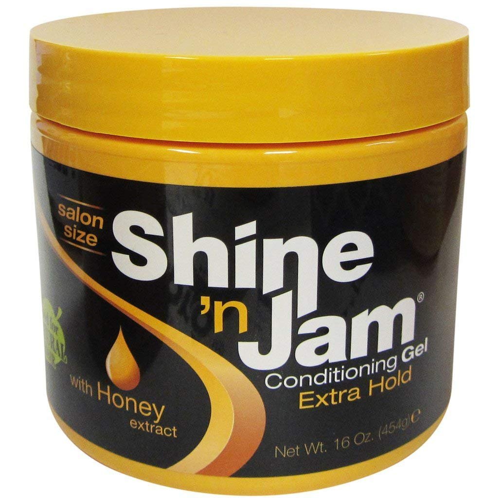 Shine 'n Jam Conditioning Extra Hold Gel mit Honig, 16 Unzen (Neue Formel)
