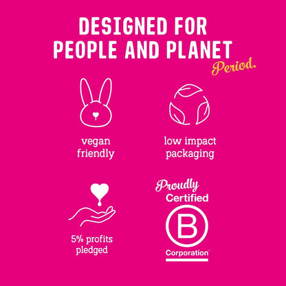 Flo - Day Menstrual Pads (16er Pack) - Bio-Bambus Periodenbinden für Frauen - Regelmäßiger Fluss - Leckverschluss - Mit Flügeln, ultradünn - Saugfähig, weich & atmungsaktiv - Auf Pflanzenbasis – Vegan, tierversuchsfrei