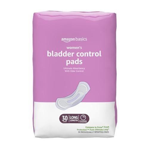 Inkontinenz-Einlagen für Damen, Lang, Postpartum, Blasenkontrolle, Ultimative Saugfähigkeit, Frischeschutz, Duftneutral, 30 Stück