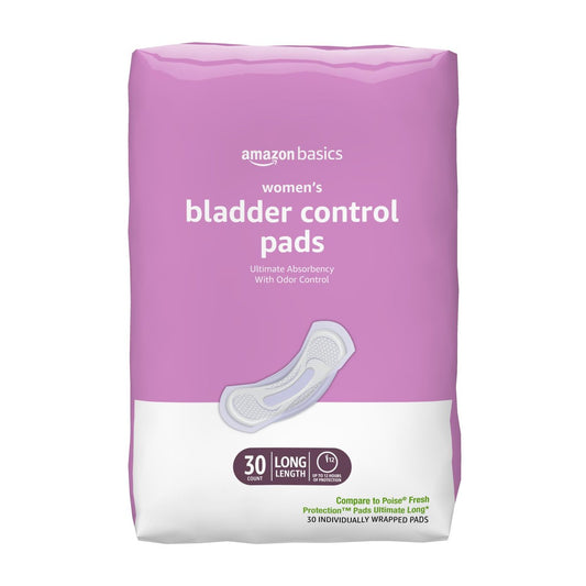 Inkontinenz-Einlagen für Damen, Lang, Postpartum, Blasenkontrolle, Ultimative Saugfähigkeit, Frischeschutz, Duftneutral, 30 Stück