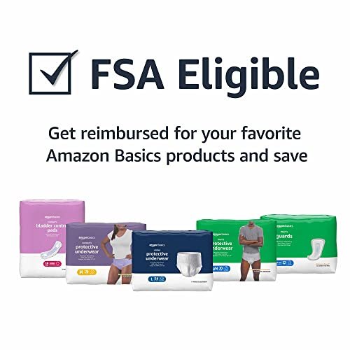 Herren Inkontinenzvorlagen, maximale Saugfähigkeit, 52 Stück (1 Packung mit 52)