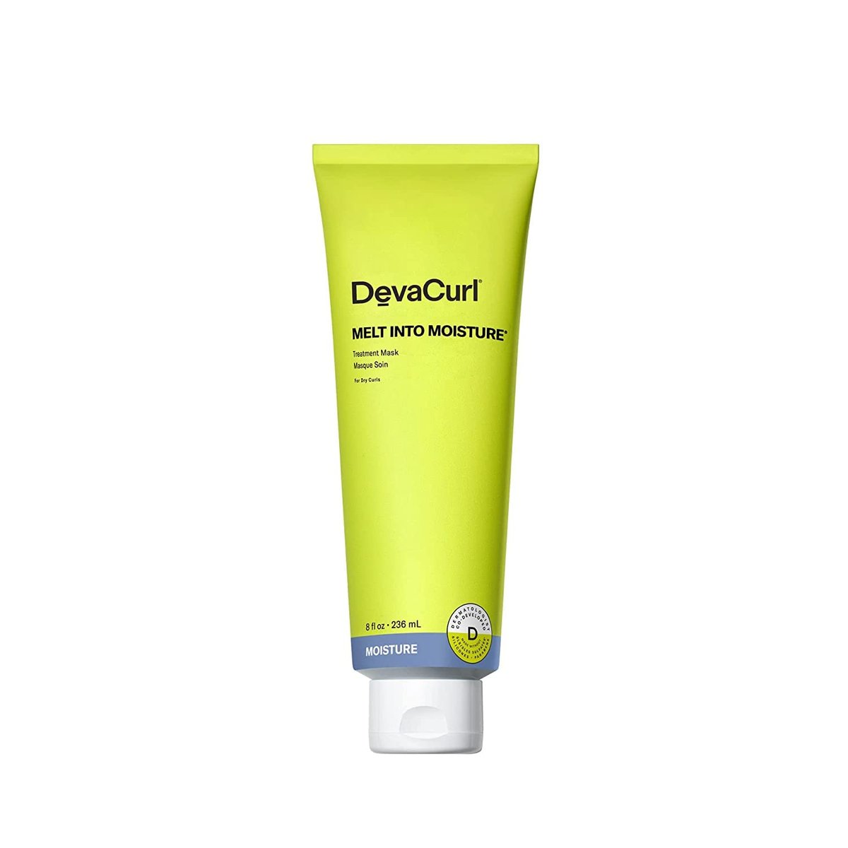 DevaCurl Melt Into Moisture Treatment Mask – Intensivpflege für lockiges Haar, 237 ml