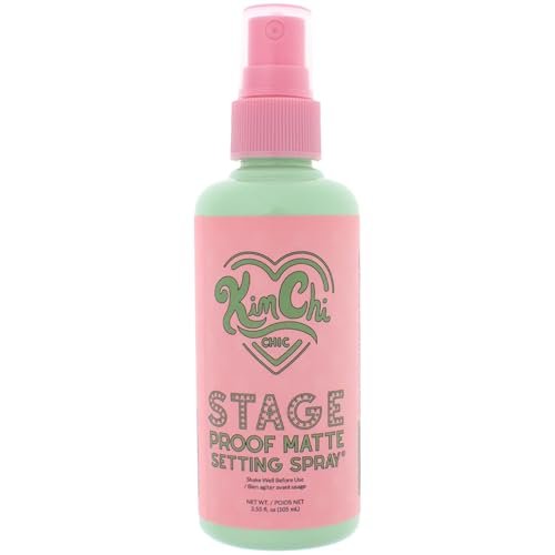 KimChiChic Beauty Stage Proof Matte Setting Spray – Makeup Fixing Spray für alle Hauttypen, 105 ml