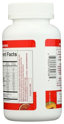 MARYRUTH'S Multivitamin Gummies für Männer | Vitamin A, C, D, E, B6, B12, Biotin, Zink | Energie-Stoffwechsel | Immunsystem | Knochengesundheit | Zelluläre Gesundheit | Vegan | Ohne Gentechnik | Gluten- & zuckerfrei | 60 Stück