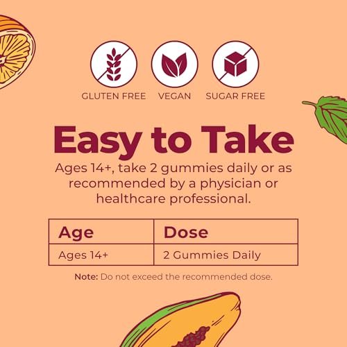 MARYRUTH'S Multivitamin Gummies für Männer | Vitamin A, C, D, E, B6, B12, Biotin, Zink | Energie-Stoffwechsel | Immunsystem | Knochengesundheit | Zelluläre Gesundheit | Vegan | Ohne Gentechnik | Gluten- & zuckerfrei | 60 Stück