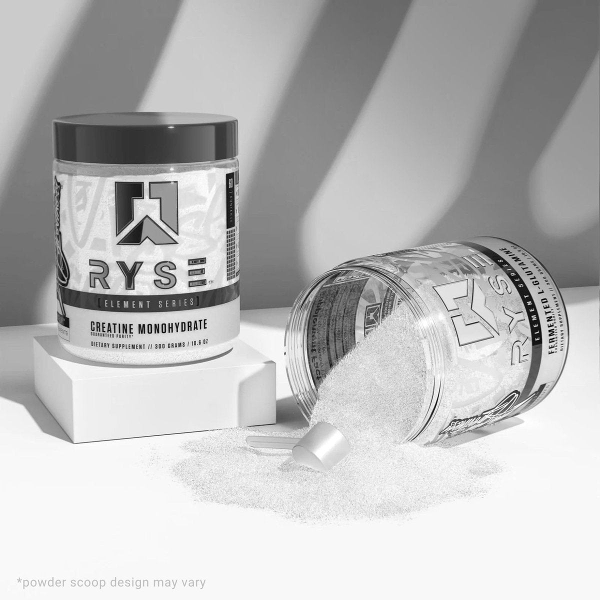 RYSE Creatin-Monohydrat-Pulver – geschmacksneutral – unterstützt Männer & Frauen beim Muskelaufbau, Kraft, Leistung und Ausdauer – hilft Müdigkeit zu reduzieren und die Erholung zu verbessern – 60 Portionen