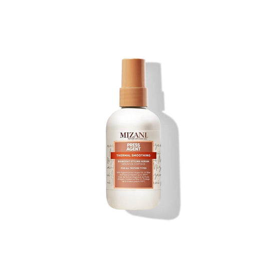 Mizani Press Agent Blow Dry Serum – Hitzestyling-Serum mit Arganöl für trockenes, frizziges Haar, Feuchtigkeit & Hitzeschutz, 100 ml