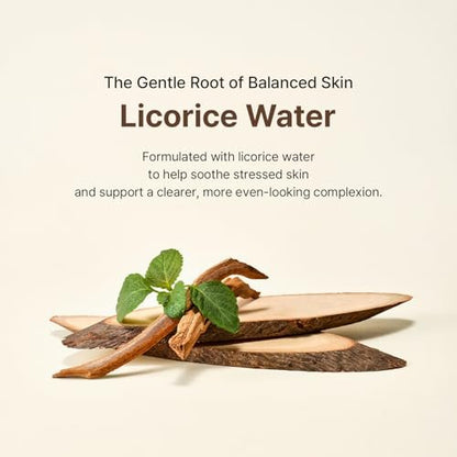 ACWELL Licorice pH Balancing Essence Hydrating Face Mist – Ultrafeiner Nebel mit dreifacher Hyaluronsäure & Panthenol, beruhigende Feuchtigkeit & Barriere-Reparatur für empfindliche Haut, 100 ml