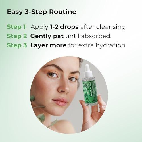 BMBCO The Cica Serum – Beruhigende & ausgleichende Ampulle für empfindliche Haut | Vegane koreanische Hautpflege mit Tigerkraut – 30 ml / 1,01 fl oz