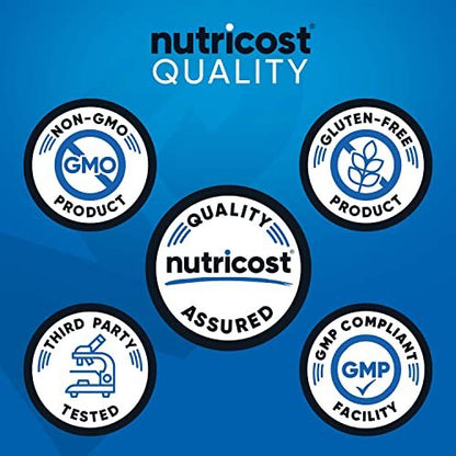Nutricost Stickstoffmonoxid-Booster 2250mg, 180 Kapseln - 750mg pro Kapsel, 60 Portionen - Glutenfrei und Nicht-GVO