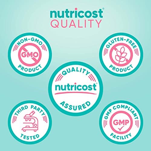 Nutricost Borsäure 600mg, 30 Kapseln - Vaginalzäpfchen - Non-GMO - für Frauen