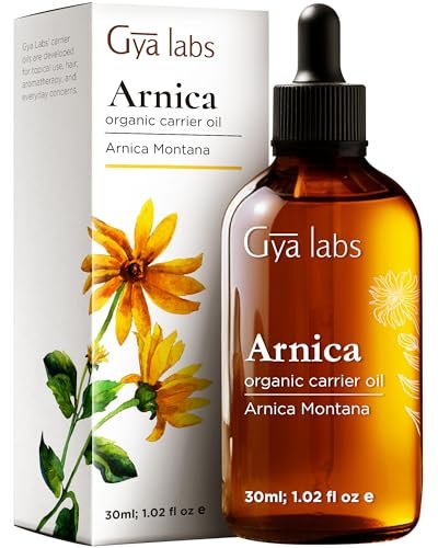 Gya Labs Arnica Öl - 30 ml - Trägeröl für Haare, Haut, Gesicht, Kopfhaut & Körpermassage