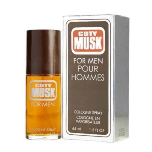 Coty Musk für Männer – 3er-Pack Eau de Cologne, 1,5 Fl. Oz. (44 ml) pro Flakon