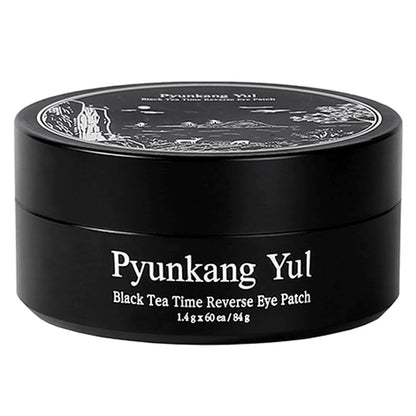 Pyunkang Yul Black Tea Time Reverse Eye Patch – Anti-Aging Augenpflaster mit Kombucha & Kollagen (60 Stück)