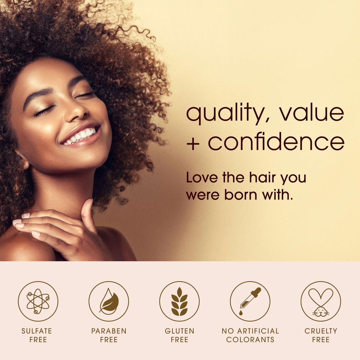 One N' Only Permanent Haarfarbe - Permanente Haarfarbe mit Arganöl - Intensive, genaue Töne mit Grauabdeckung - Verbessert Feuchtigkeit & Elastizität - 5NN Rich Natural Light Braun (85 g)