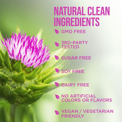 Liver Cleanse Detox & Repair Formula – 20-in-1 Fortschrittliche Leberunterstützung mit Mariendistel, Löwenzahnwurzel, Artischockenextrakt, Kurkuma, Cholin & Rote Bete – 120 vegane Kapseln