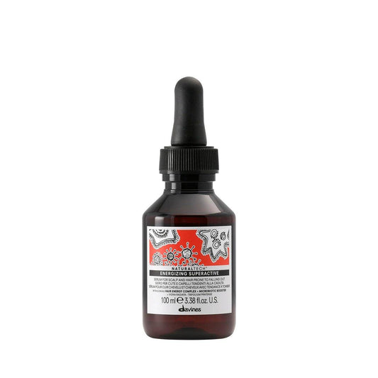 Davines Naturaltech Energizing Superactive Anytime – Stimulierendes & stärkendes Serum gegen Haarausfall und dünner werdendes Haar – mit Koffein und Phytoceuticals – Reisegröße, 100 ml