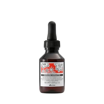 Davines Naturaltech Energizing Superactive Anytime – Stimulierendes & stärkendes Serum gegen Haarausfall und dünner werdendes Haar – mit Koffein und Phytoceuticals – Reisegröße, 100 ml