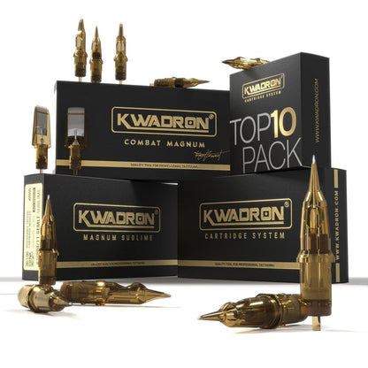 Kwadron Tattoo Needle Cartridge, Box mit 20 Stück, Round Liners Long Taper - 3er Round Liner Long Taper - 35/3RLLT