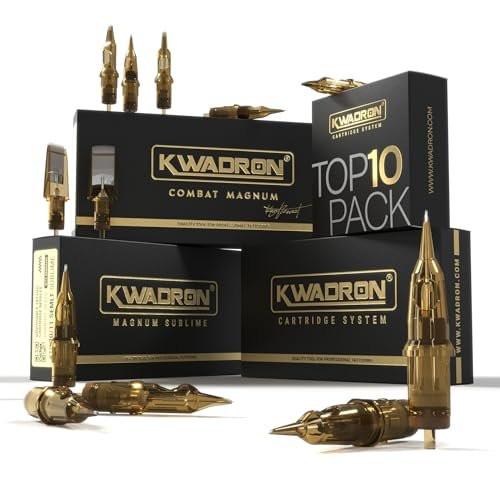 Kwadron Tattoo Needle Cartridge, Box mit 20 Stück, Round Liners Long Taper - 3er Round Liner Long Taper - 35/3RLLT