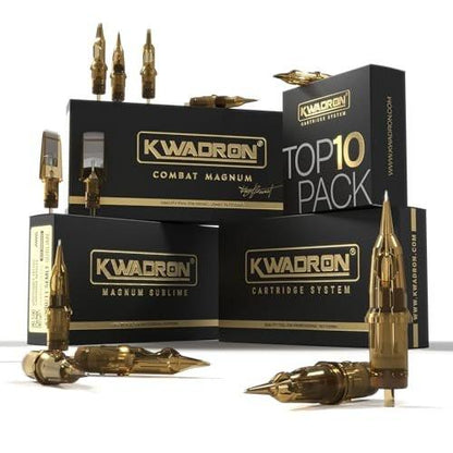 Kwadron Tattoo Needle Cartridge, Box mit 20 Stück, Round Liners Long Taper - 3er Round Liner Long Taper - 35/3RLLT